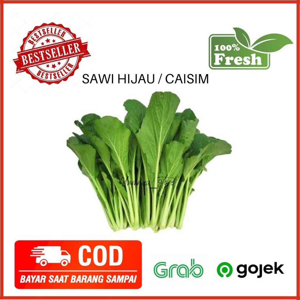 Jual Sawi Hijau Caisim Sayur Sayuran Fresh Sayur Mayur Per Ikat