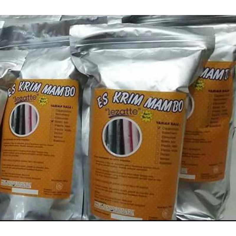 

Biang Es Krim Mambo Rasa Buble Gum - Dry Ice Cream