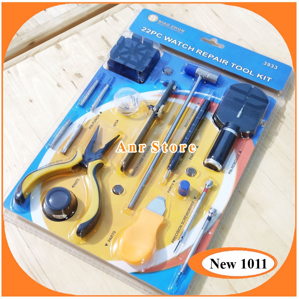 Alat Servis Jam Tangan Paket Komplit Satu Set Isi 22 Pcs 3933