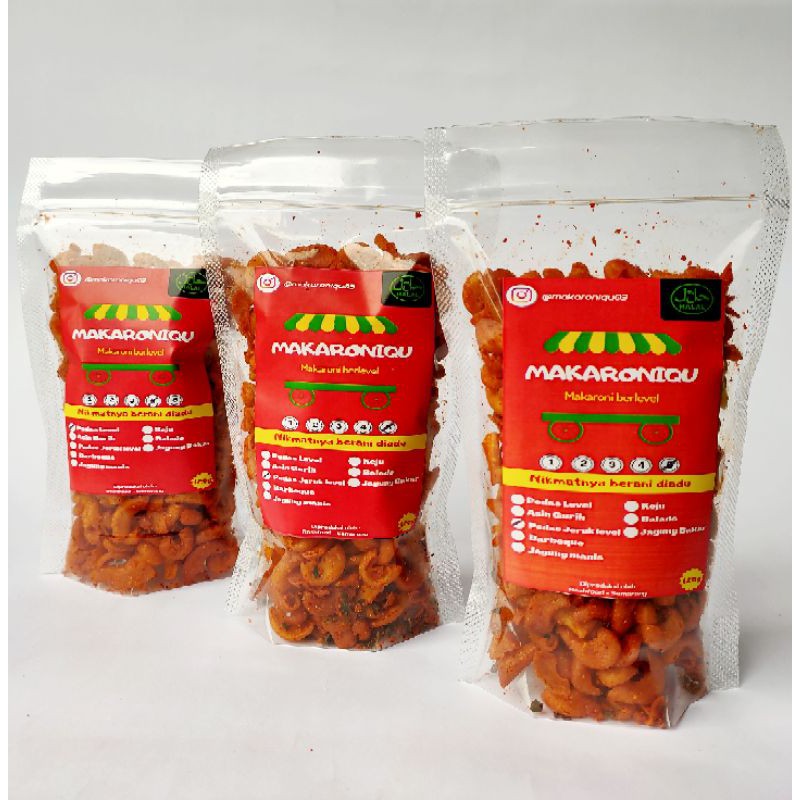 

120g Makaroni Rasa Balado, Makaroniqu Nikmatnya Berani Diadu