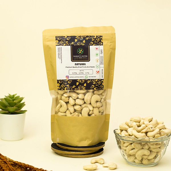 

250GM PREMIUM W240 CASHEW / KACANG METE RAW & ROASTED(salted/unsalted)