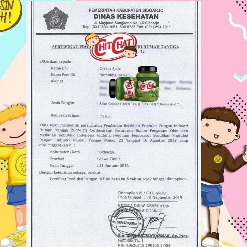 

Produk Bukan Kaleng-Kaleng BEST SELLER!! 3 Pcs Selai Cookies And Cream + Silver Twins + Chit Chat - OlesinAjah - Homemade x33♘