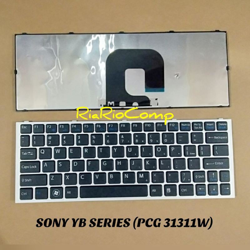 Keyboard Sony Vaio YB Series ( PCG 31311W) Black