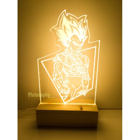 Lampu hias acrylic DRAGON BALL / lampu hias acrylic / acrylic lamp / lampu dekorasi / gift / kado