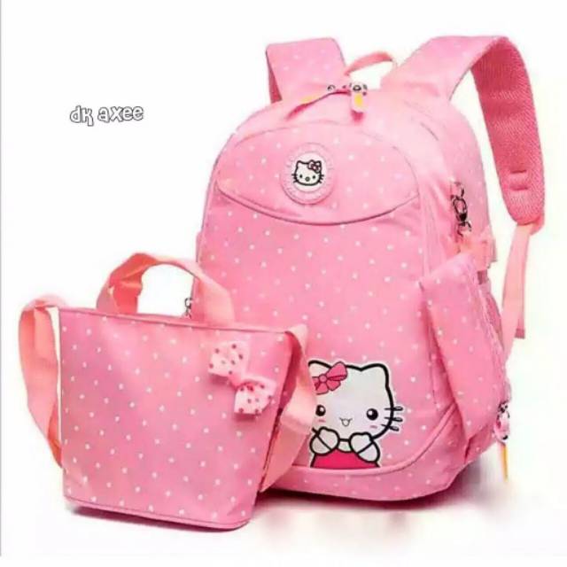 11.11 Back Pack Double Decker | Tas Ransel Anak | Unicorn | Superhero | Paw Patrol | Shopkins Fashion Cewek