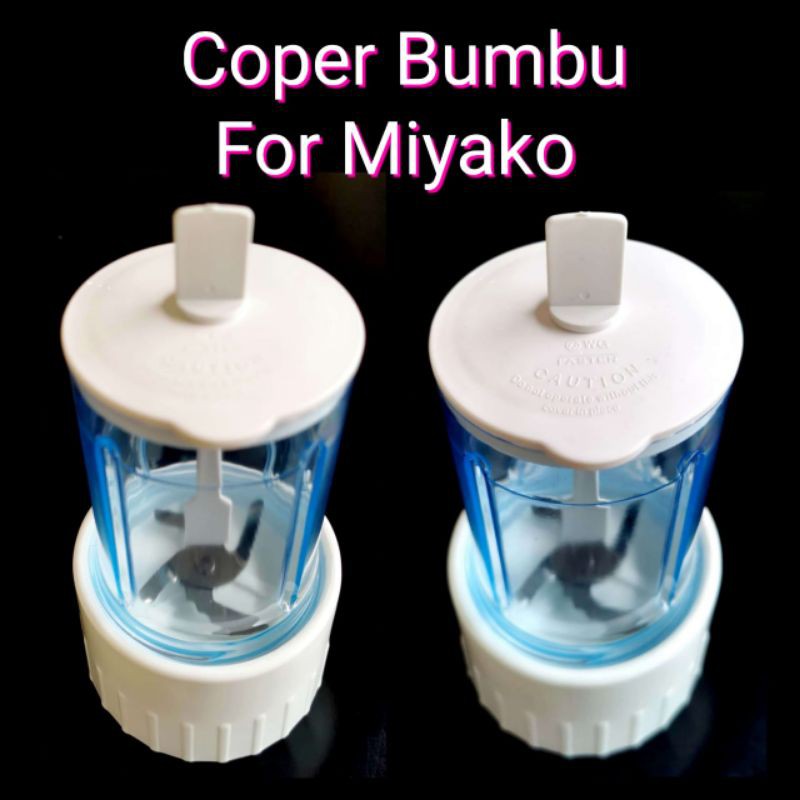 Blender Miyako Coper Bumbu Gelas Saja