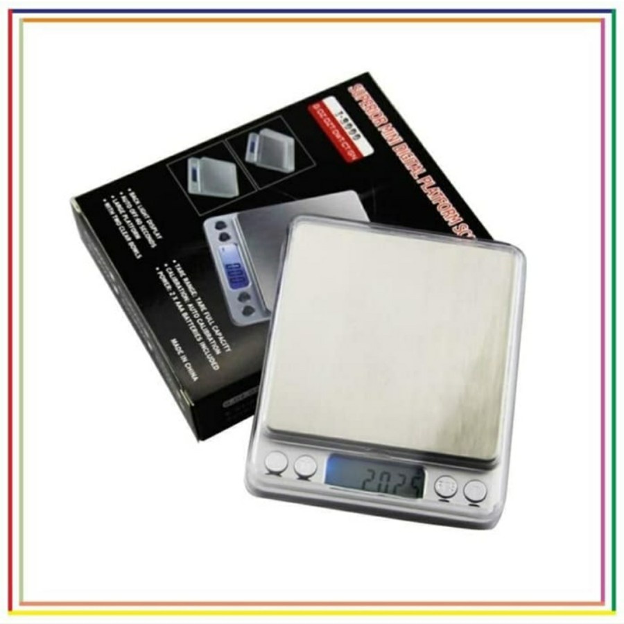 CINSTORE Timbangan Dapur Emas Gram Digital kitchen Scale 1-2000 Timbangan Kopi Bumbu Dapur