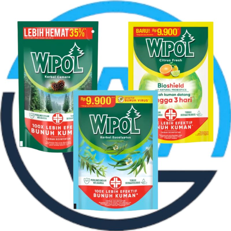 Wipol Pembersih Lantai 410ml | 450ml