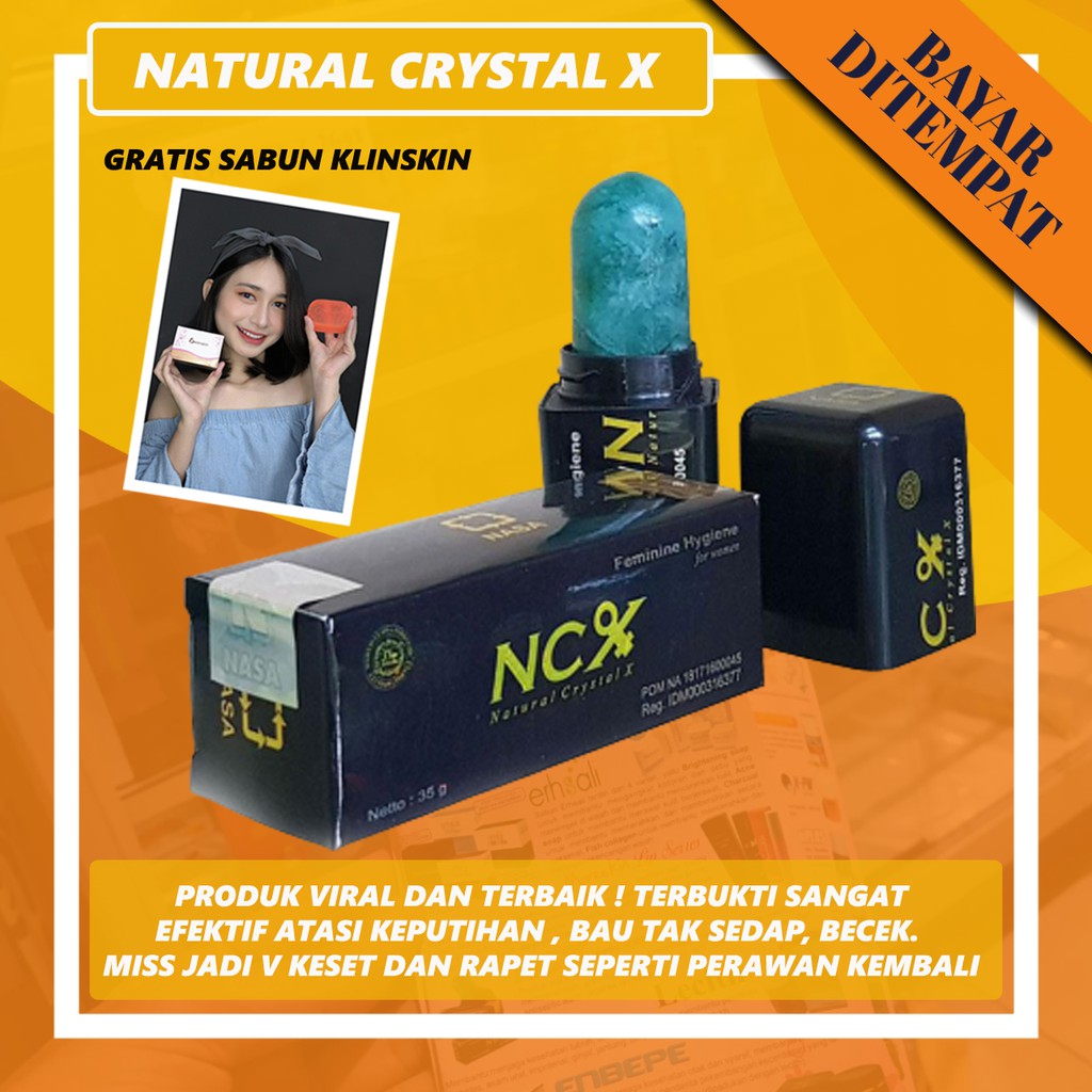 NCX Crystal X Original Cristal X ASLI Kristal X NASA GARANSI