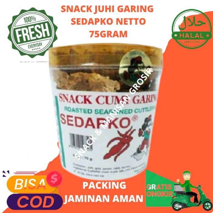 

snack juhi garing sedap ko