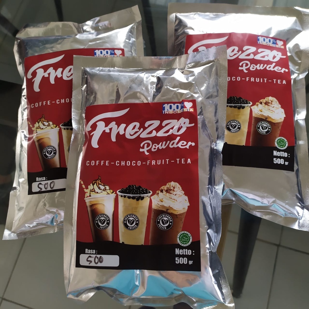 

BUBUK MINUMAN REPACK MERK FREZZO 500GR