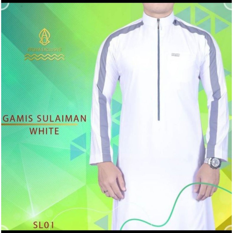GAMIS ATQIYA EXCLUSIVE THOBE SULAIMAN/GAMIS KEREN & SLIMFIT/GAMIS PRIA TRENDY KEKINIAN