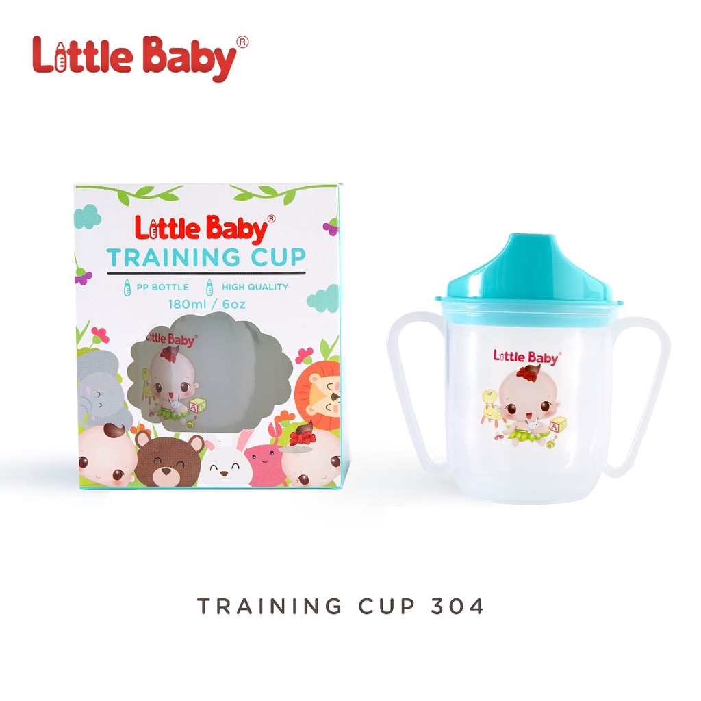 Little Baby Training cup 180ml / Botol Minum 304 Latihan Minum
