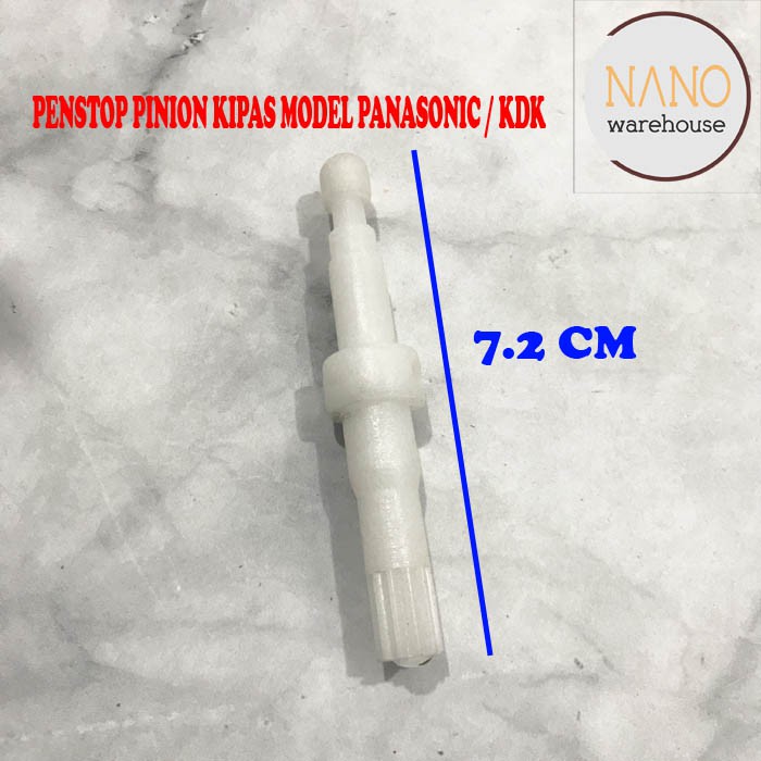 Penstop Pinion Tarikan Gearbox Kipas Model Panasonic KDK