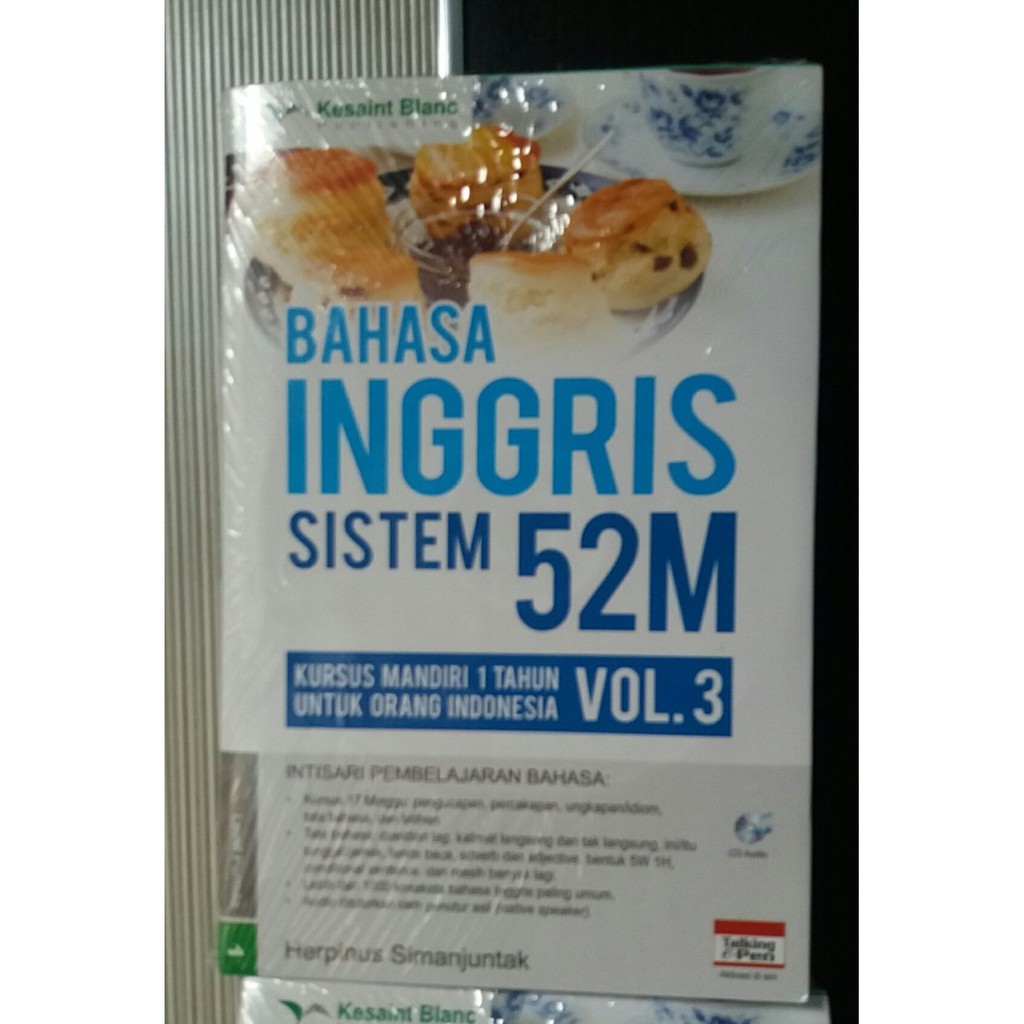 Dijual Bahasa Inggris Sistem 52 M Jilid 3 Cd Audio Diskon Shopee