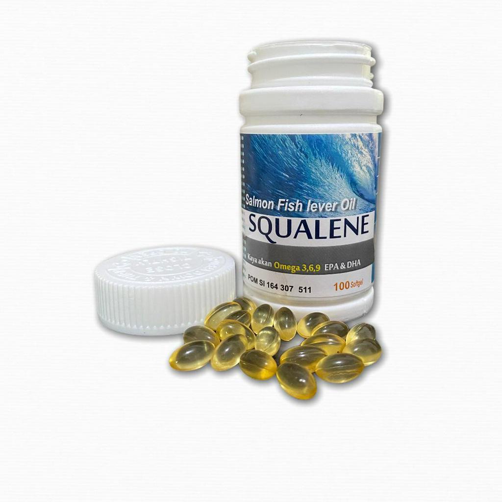Minyak Ikan - Squalene Salmon Fish Liver Oil