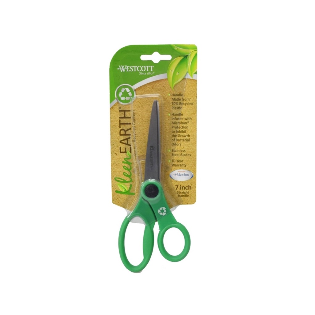 

Gunting Anti Microbial Westcott Kleen Earth Scissor Microban 7 Inch
