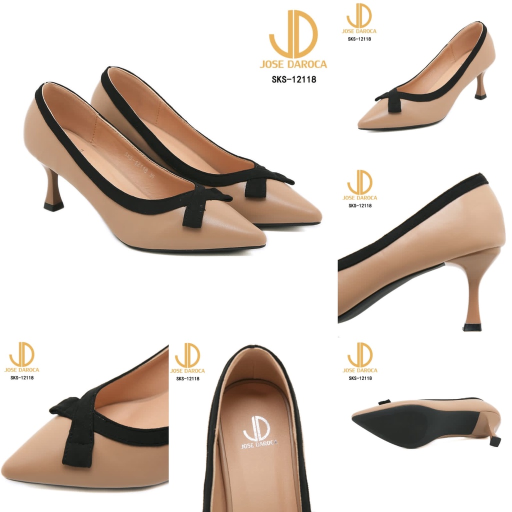 JOSE DAROCA High Heels Stiletto Shoes # SKS-12118 # ORIGINAL
