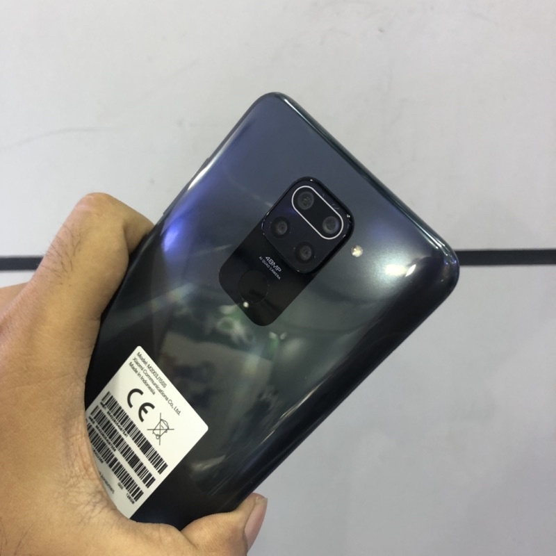 redmi note 9 ram 6gb internal 128gb second bekas pakai