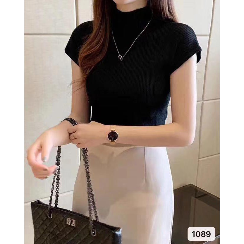 1089 Batwing knitted top import Grosir @41 Rajut Premium Import Tebal / ootd / Foto ORI