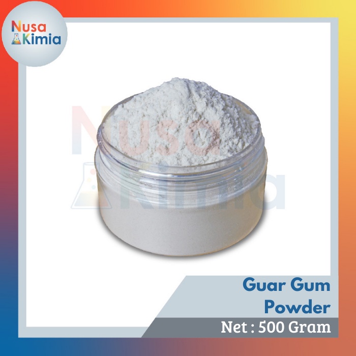 Guar Gum Powder Food Grade Ex India - 500 Gram