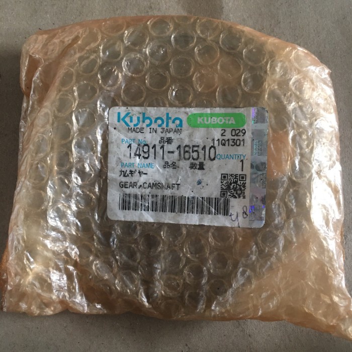 Gear camshaft kubota rd 85 asli ori original made in japan build up