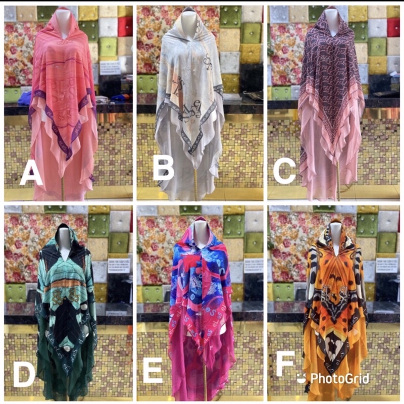 KHIMAR PRINTING LINA SUKIJO BY MADINAH BOUTIQUE ORIGINAL