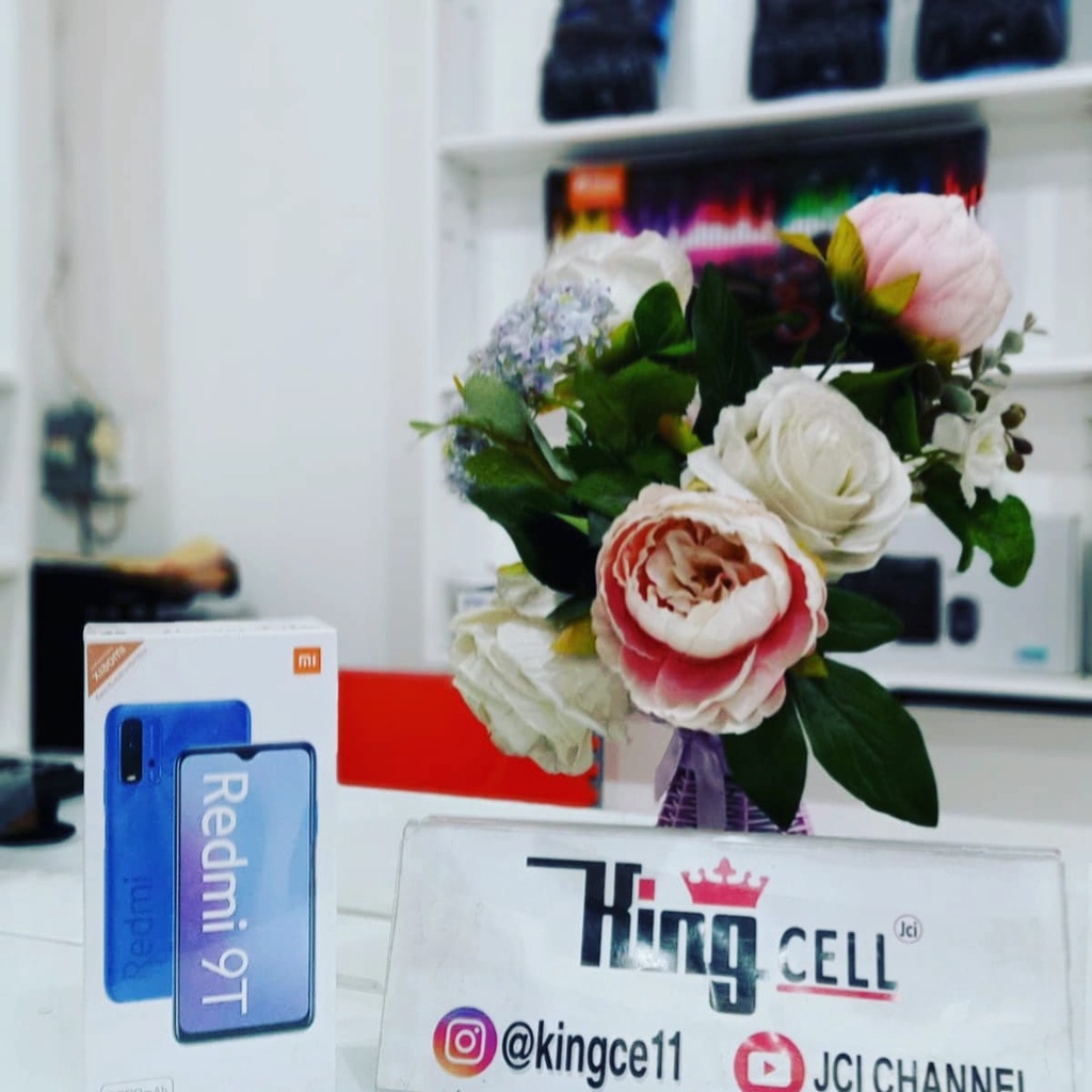 REDMI 9T RAM 4/64 GARANSI RESMI XIAOMI/KINGCELL