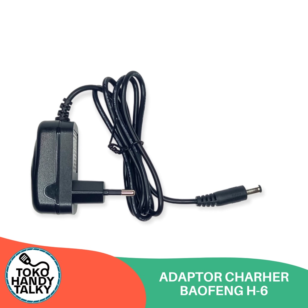 ADAPTOR HT BF-H6 BAOFENG H6 CASAN BATTERY BF-1001000 CHARGER