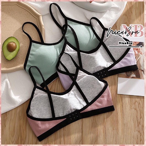 Brasay bra fashion wanita bra tanpa kawat sport bra push up 1033