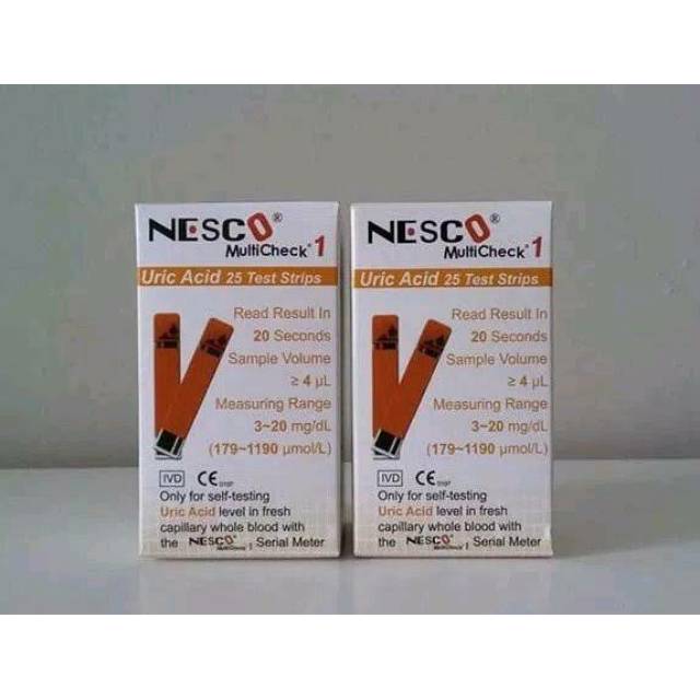 Strip nesco asam urat