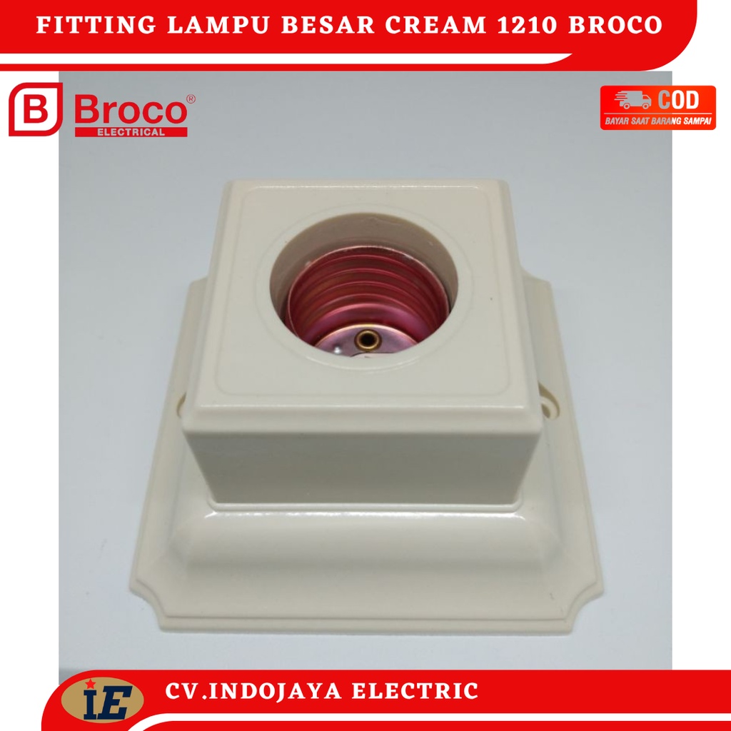 Broco 1210 (B) Fitting Plafon Besar