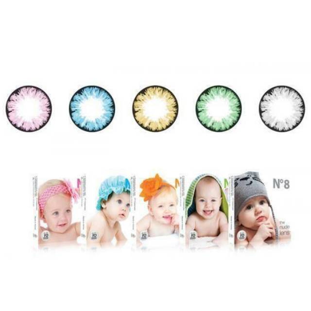Softlens X2 ICE N8 16 MM Normal &amp; Minus (-0,50 S/D -10,00) By Exoticon / Soflen ICE N8 / ICE NO 8 By X2 Exoticon / Ice N8 / Ice No8 / Ice No8 / Big Eyes / Soflen Dolly / Soflen / Softlen / Soflens / Black Grey Hazel Blue / 1
