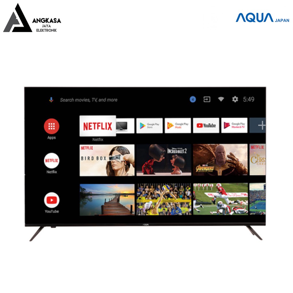 LED AQUA 50AQT6300 (ANDROID TV) (MURAH, BERGARANSI, MEDAN)