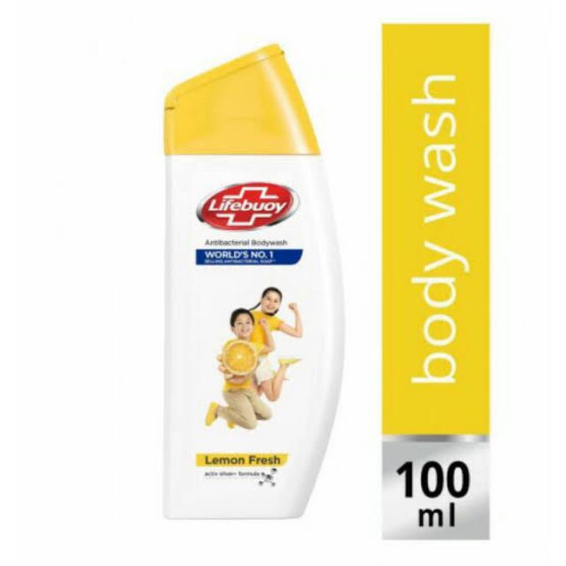 Lifebuoy Body Wash Lemon Fresh 100 ml / Sabun Mandi / Sabun Lifebuoy