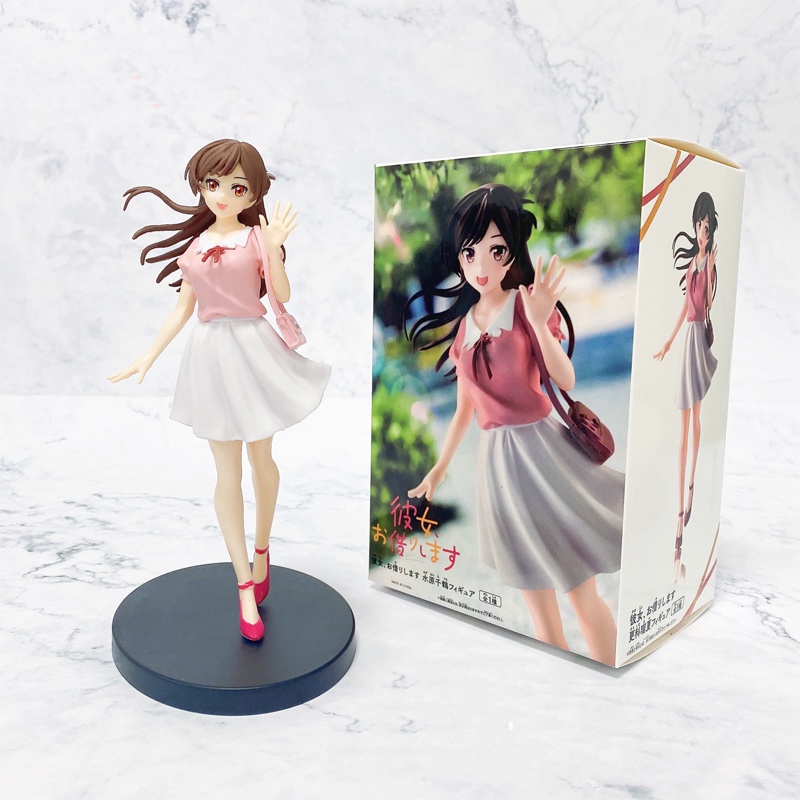 2022 Mainan Action Figure Anime Jepang Mizuhara Chizuru Bahan PVC Ukuran 18CM Untuk Koleksi