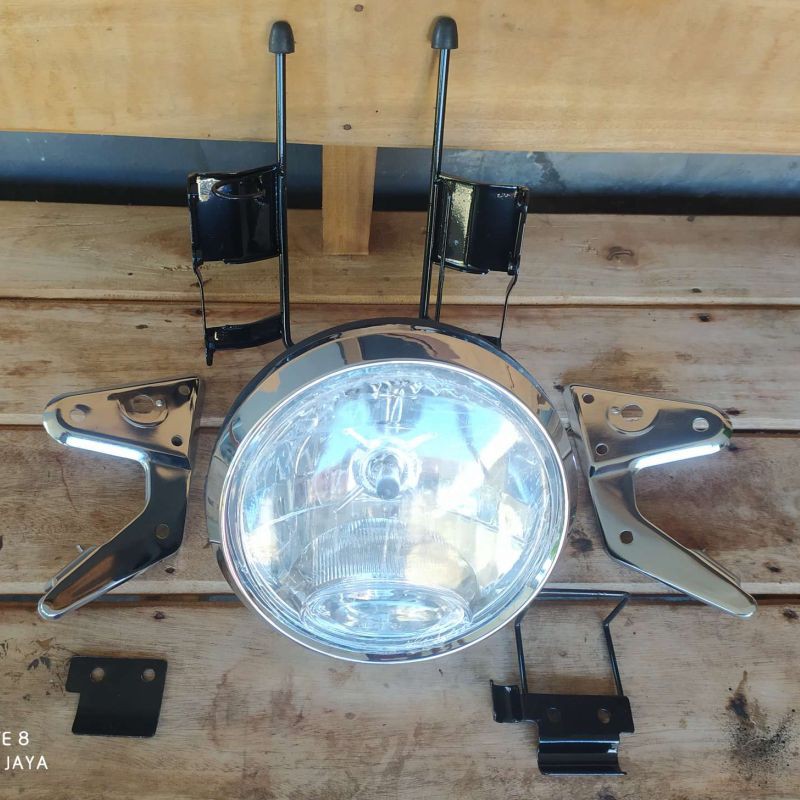 Paket Lampu Depan Rx King Bracket Lampu Rx King Breket Lampu Depan Rx King