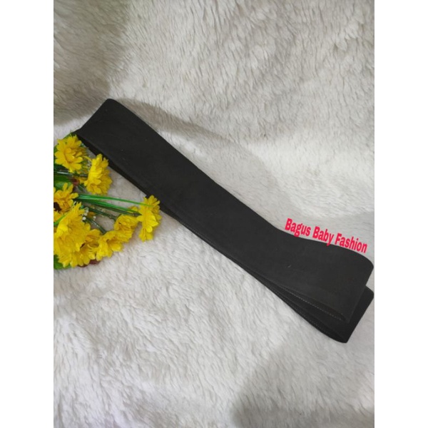 Kamus Bludru Hitam Polos Sabuk Beskap Dewasa Elegan