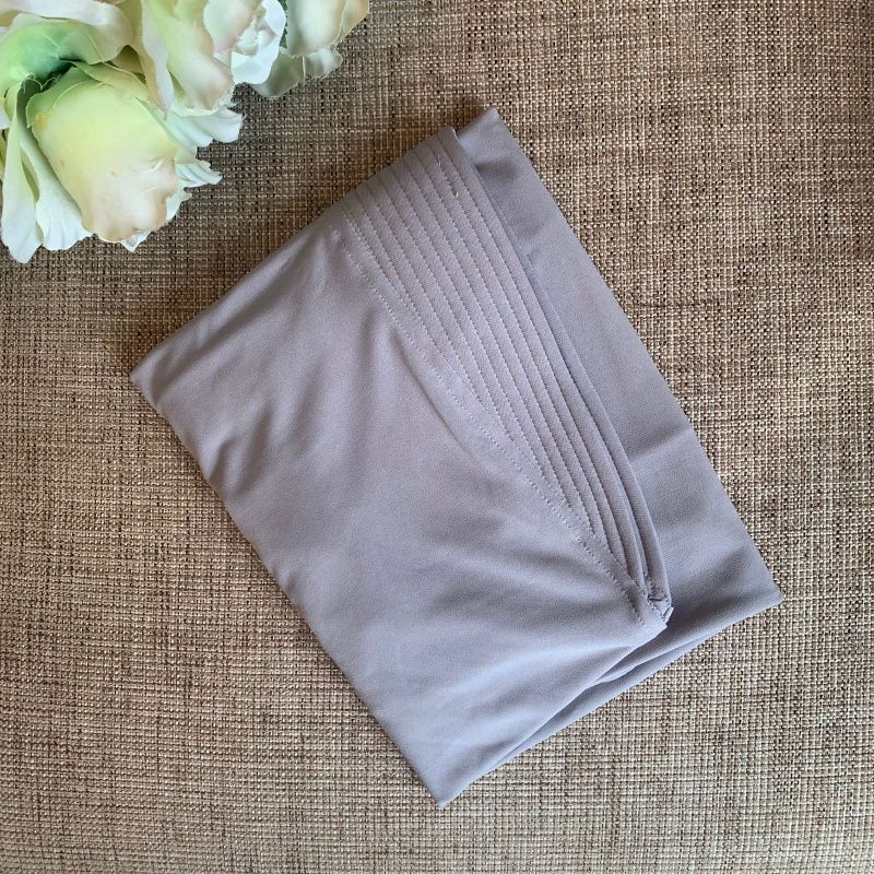 HIJAB SPORT | INARA | AZZURA | JILBAB OLAHRAGA | BERGO OLAHRAGA |HIJAB POLOS MARYAM BERGO | OTK-Silver