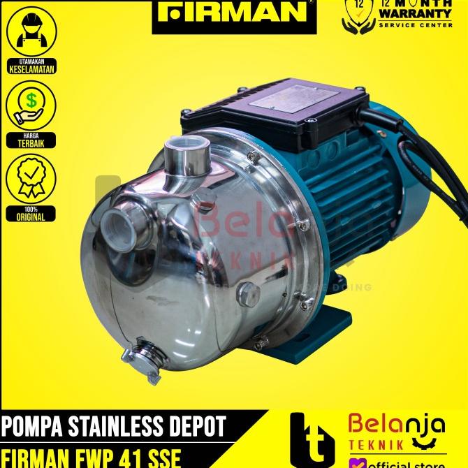 Firman FWP41SSE Pompa STAINLESS Steel Depot Air Minum FWP 41 SSE