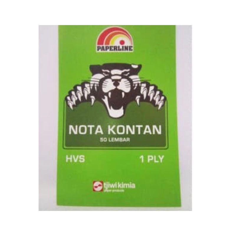 

NOTA KONTAN PAPERLINE 1ply / BUKU NOTA KONTAN BESAR 1 RANGKAP PAPERLINE MURAH / NOTA KONTAN 1PLY BESAR