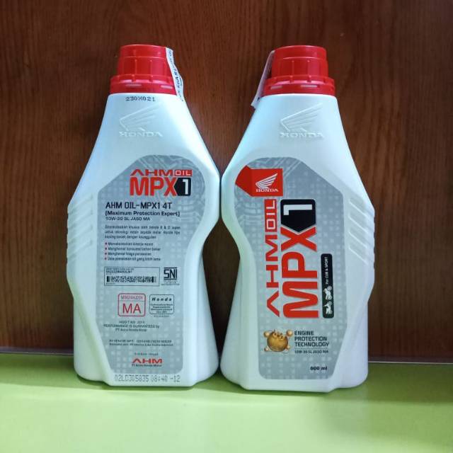 Oli Mesin  MPX 1 Sae 10-30 AHM Honda Original 800ml