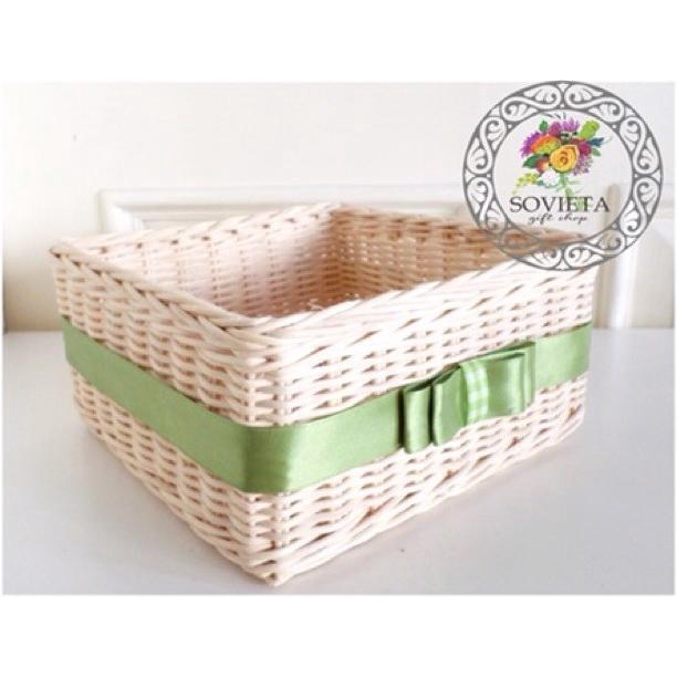 

Best Product!!! Kotak Keranjang Parcel / Hampers Rotan Pita - Paling Dicari