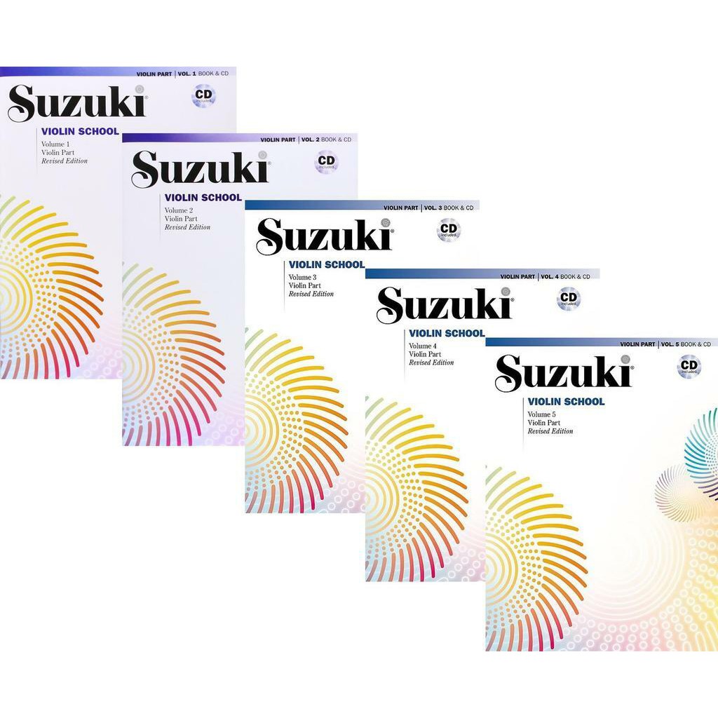 Suzuki Violin School Volume 1-10 - buku belajar biola-buku violin lesson
