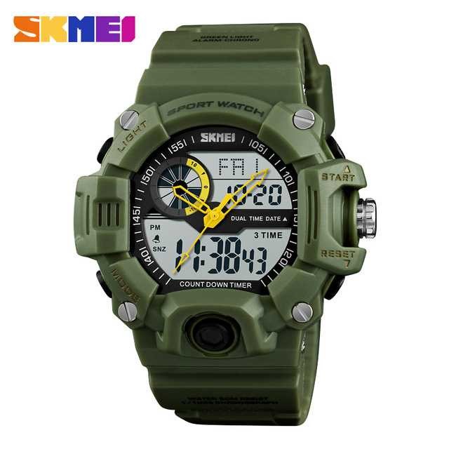 Original Jam Tangan Digital Analog Pria SKMEI 1331 Bergaransi