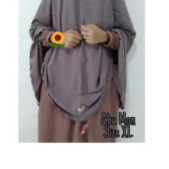 »» Hanya di sini  WWF Khimar khairana size xL yoris LARIS ««