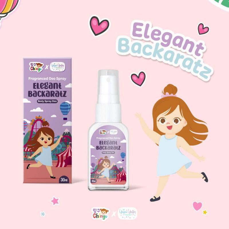 BPOM Deo Spray Chingu by Kiyowo 30 ml Fragranced De Spray Chingu x Yeppu