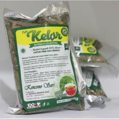 

Promo Teh Seduh Daun Kelor Curah Kencono Sari Asli Original