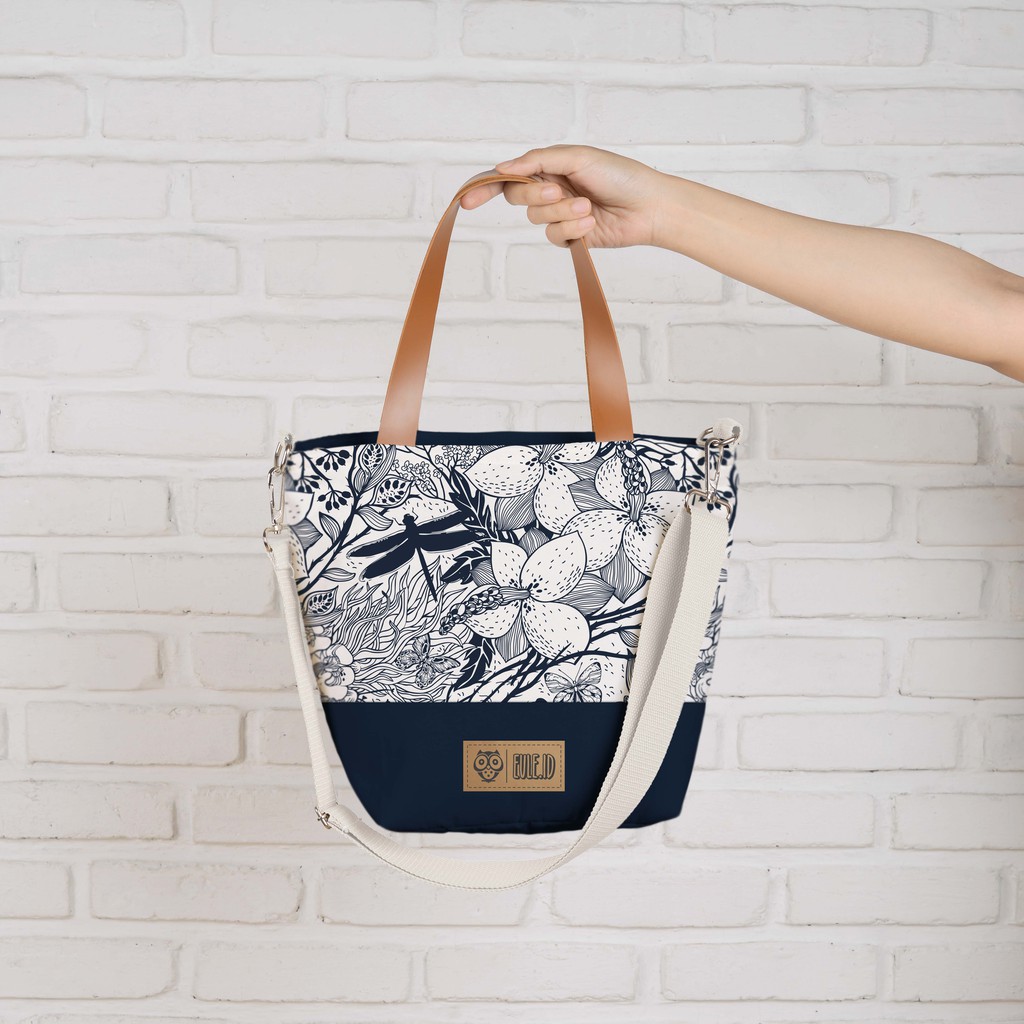 Sling Bag Kanvas Libelle Navy