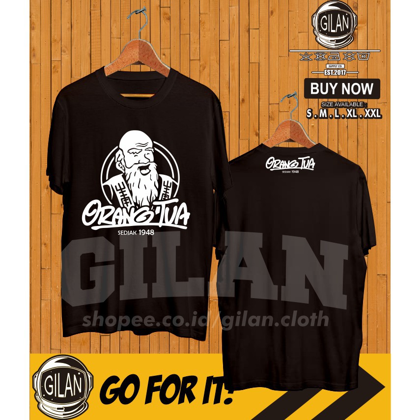 KAOS BAJU DISTRO ANGGUR MERAH CAP ORANG TUA - AMER - JOCOOL CLOTH